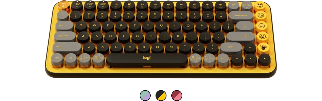 logitech pop keys yellow 1 opt | Logitech POP Keys