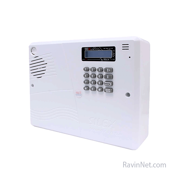 دزدگیر اماکن سایلکس مدل SG8 Lite با قابلیت ارسال پیامک فارسی و کنترل از طریق موبایل | خرید از طریق فروشگاه راوین نت